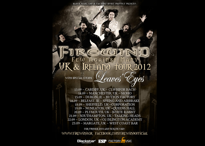LEAVES’ EYES will join Firewind on their European tour in September including 10 UK and Irish dates