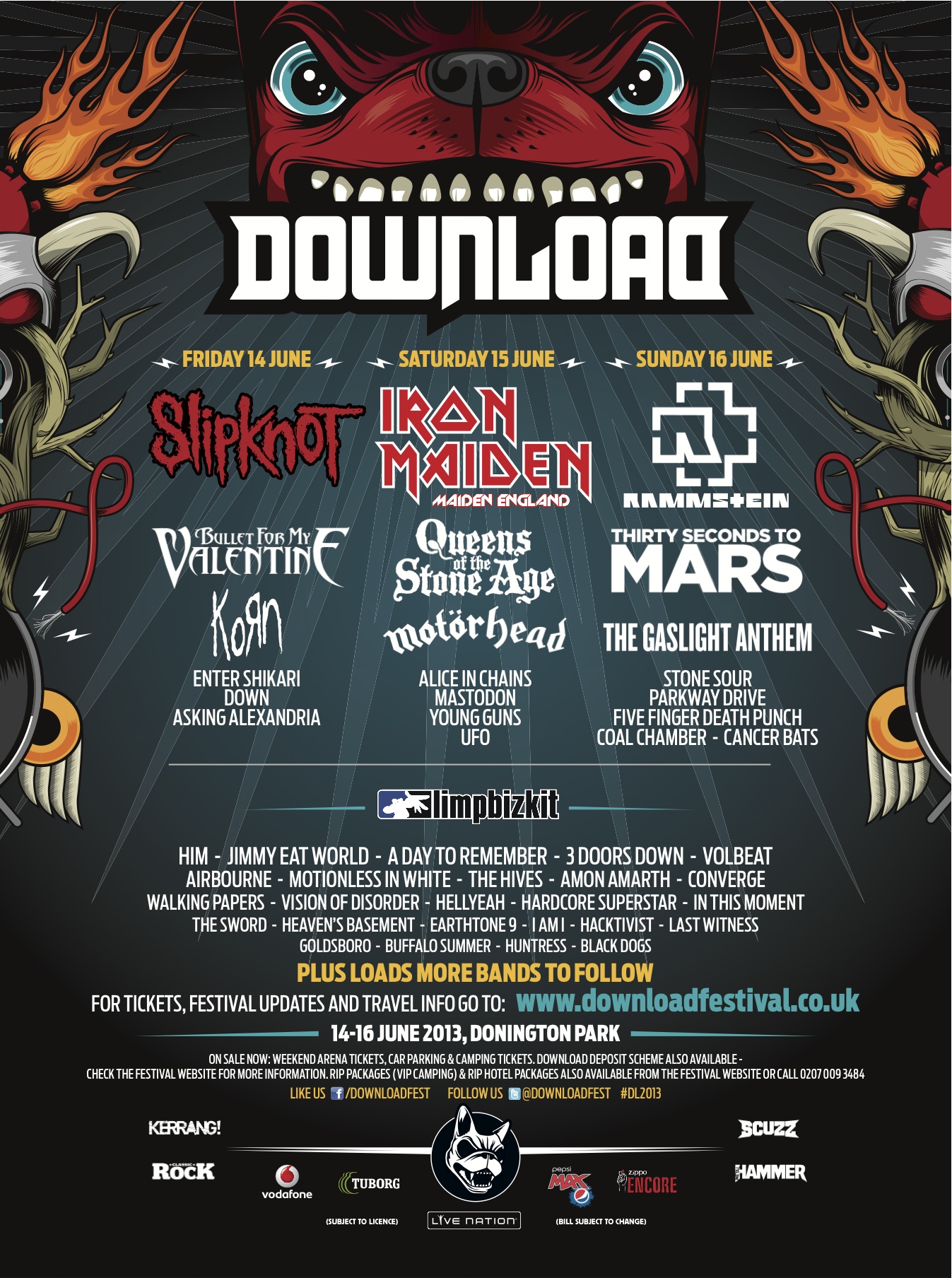 Download Festival Announce more Acts! - RAMzine