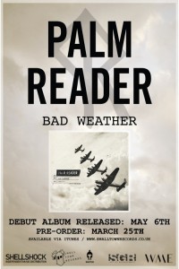 Palm Reader - Bad Weather announcement poster