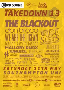Takedown Festival Poster (March 1st)