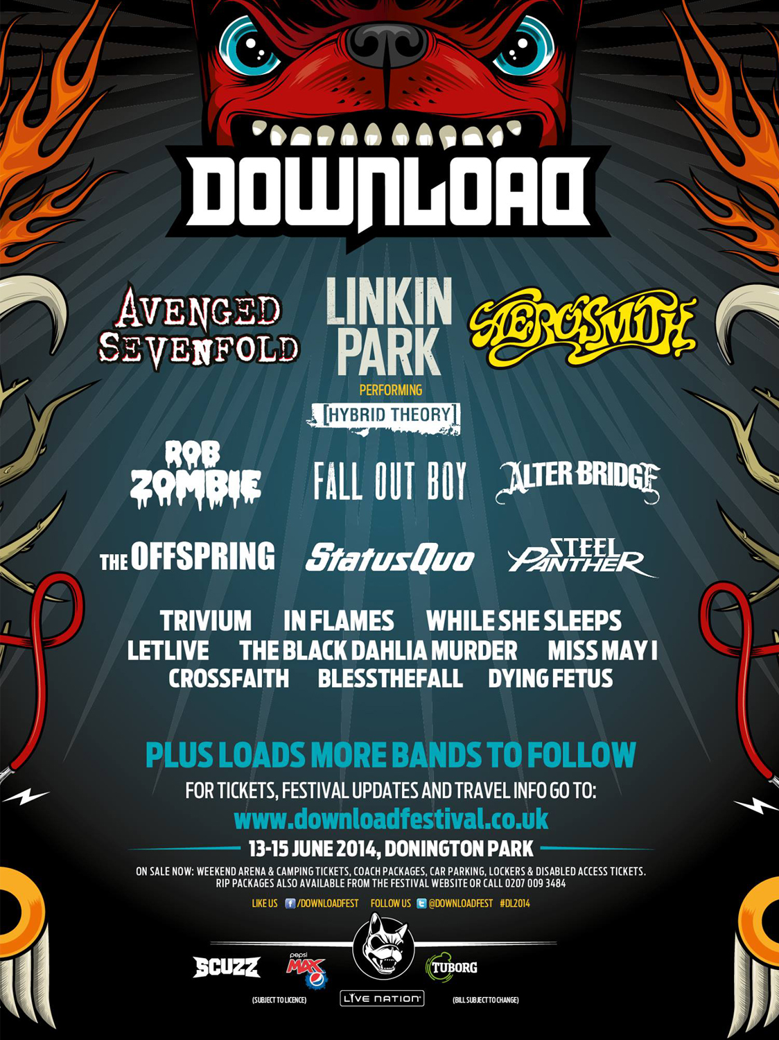 download festival poster 2013