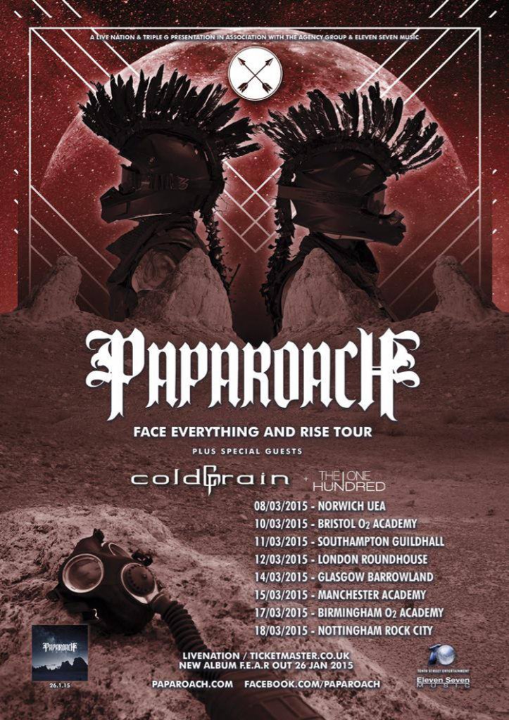 papa roach tour ticketmaster