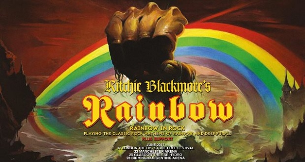 ritchie blackmore's rainbow tour dates