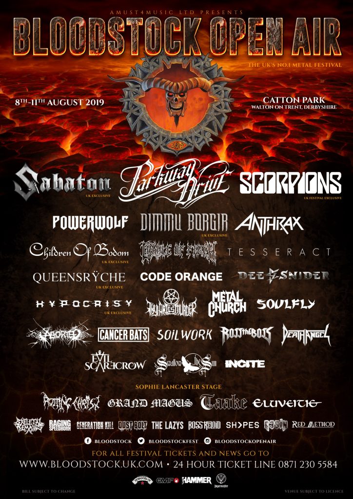 BLOODSTOCK: Aborted, Skeletal Remains, The Lazys & more! - RAMzine