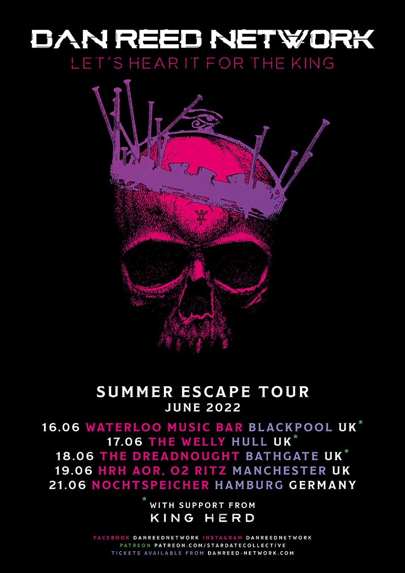 Dan Reed Network Tour Dan Reed Network's Summer Escape - RAMzine