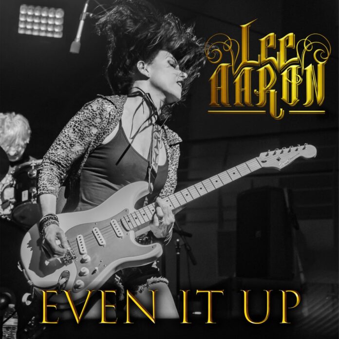 Lee Aaron - Even It Up - single front cover