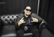 Fear Factory's Dino Cazares at Download Festival 2024