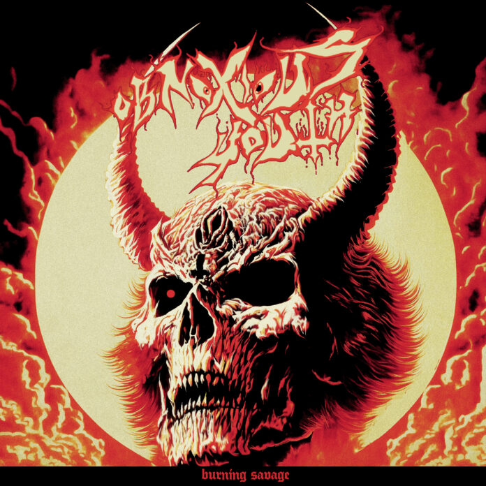 Obnoxious Youth - Burning Savage cover