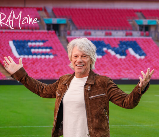 Bon Jovi on “Holding The Light” Bon Jovi at Wembley Stadium, October 2025