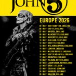 John 5 Announces First Solo UK Tour for May 2026 John 5