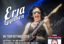 Erja Lyytinen Announnces 50th Anniversary Rock Blues Birthday UK Tour Erja Lyytinen