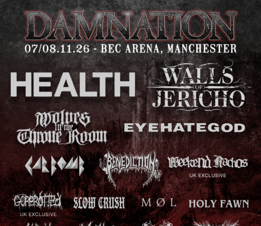 CAR BOMB and MØL Join Damnation Festival 2026 Line-Up Damnation Festival