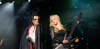 Alice Cooper Welcomes British Guitarist Anna Cara