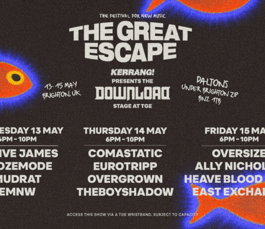 Download Festival Returns to Great Escape 2026