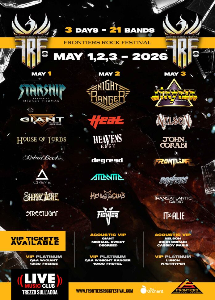 Original Giant Lineup Reform as part of Frontiers Rock Festival 2026